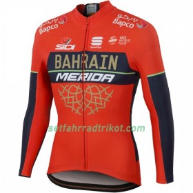 Radtrikot 2018 Bahrain-Merida Langarm N001